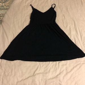 Navy blue sun dress